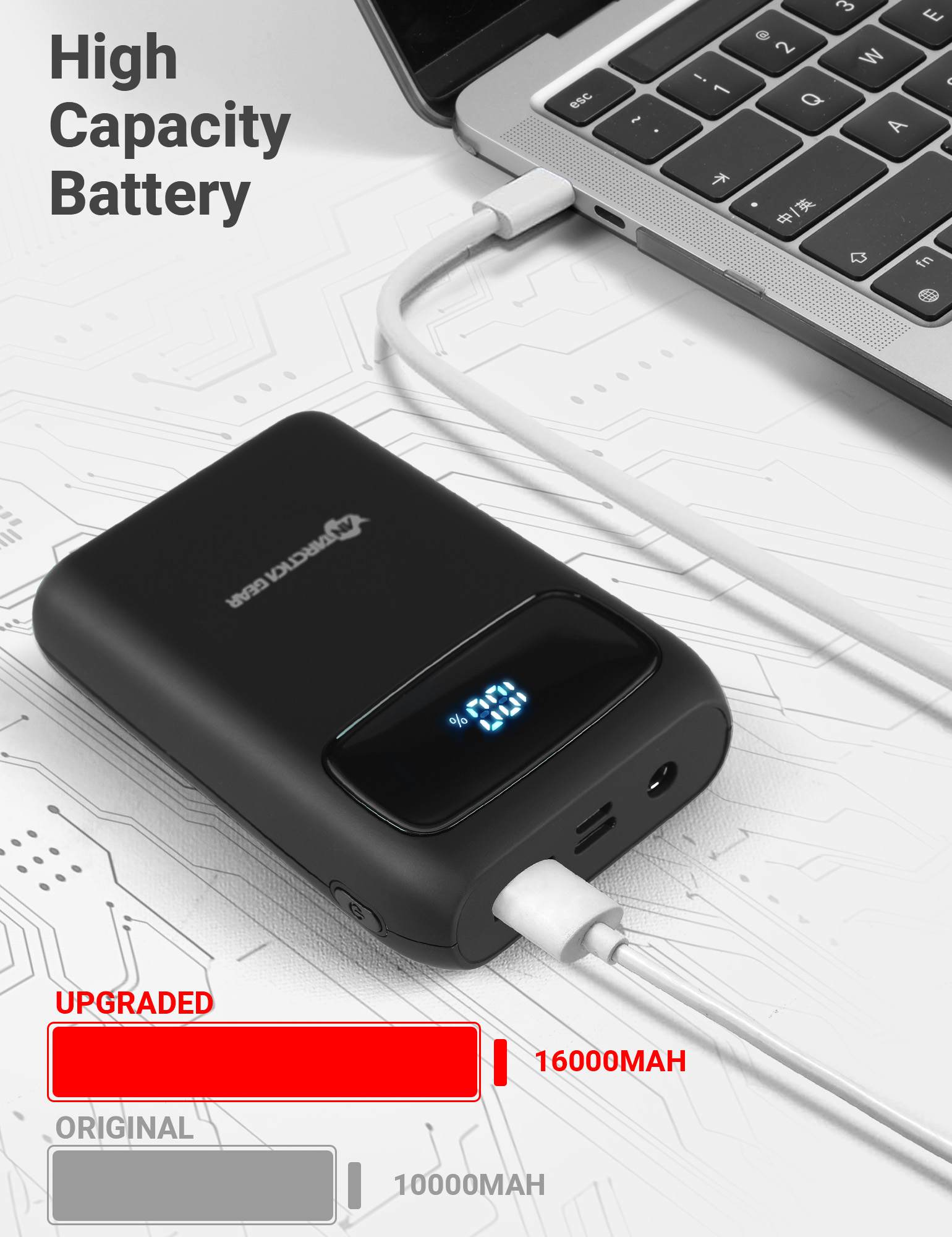 ANTARCTICA GEAR 16000mAh Portable Battery-1