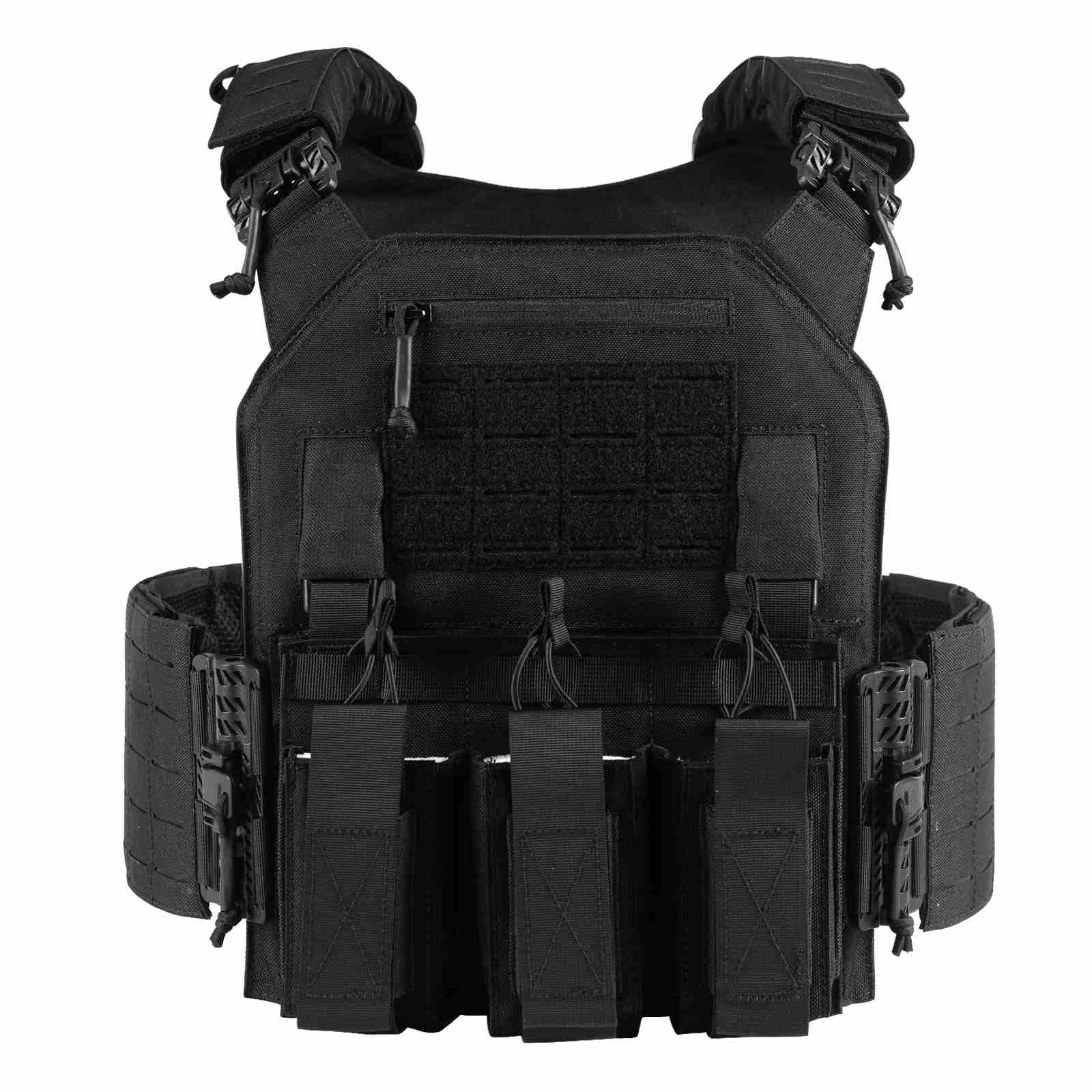 Votagoo 601 Laser Cut Molle Vest Adjustable Plate Carrier Tactical Military Vest-5