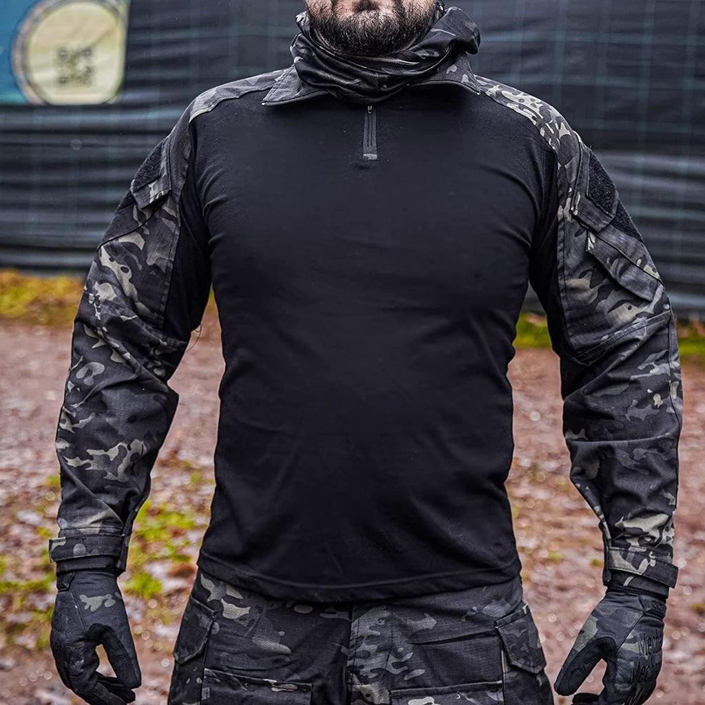 Military Airsoft G3 long Sleeve With elbow pads-1