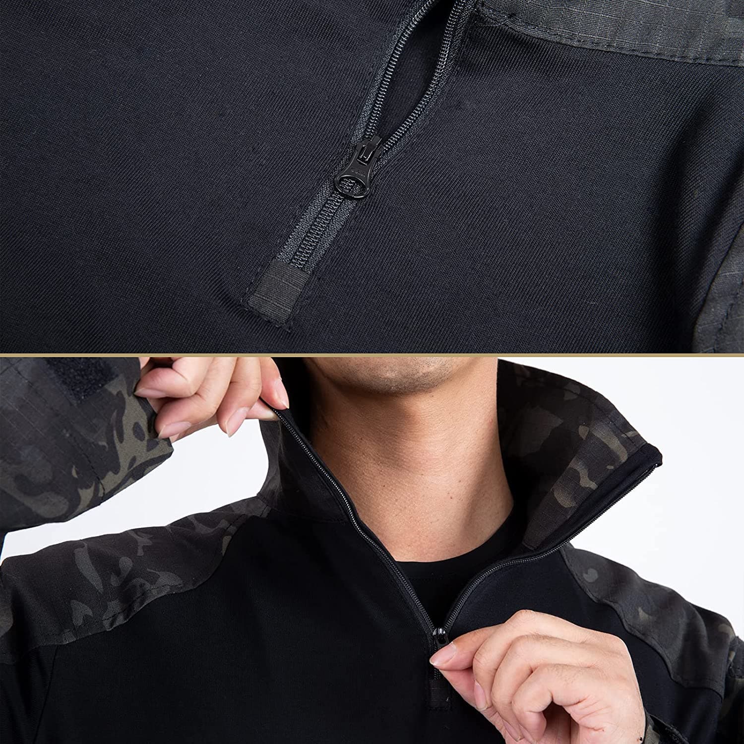 Military Airsoft G3 long Sleeve With elbow pads-2