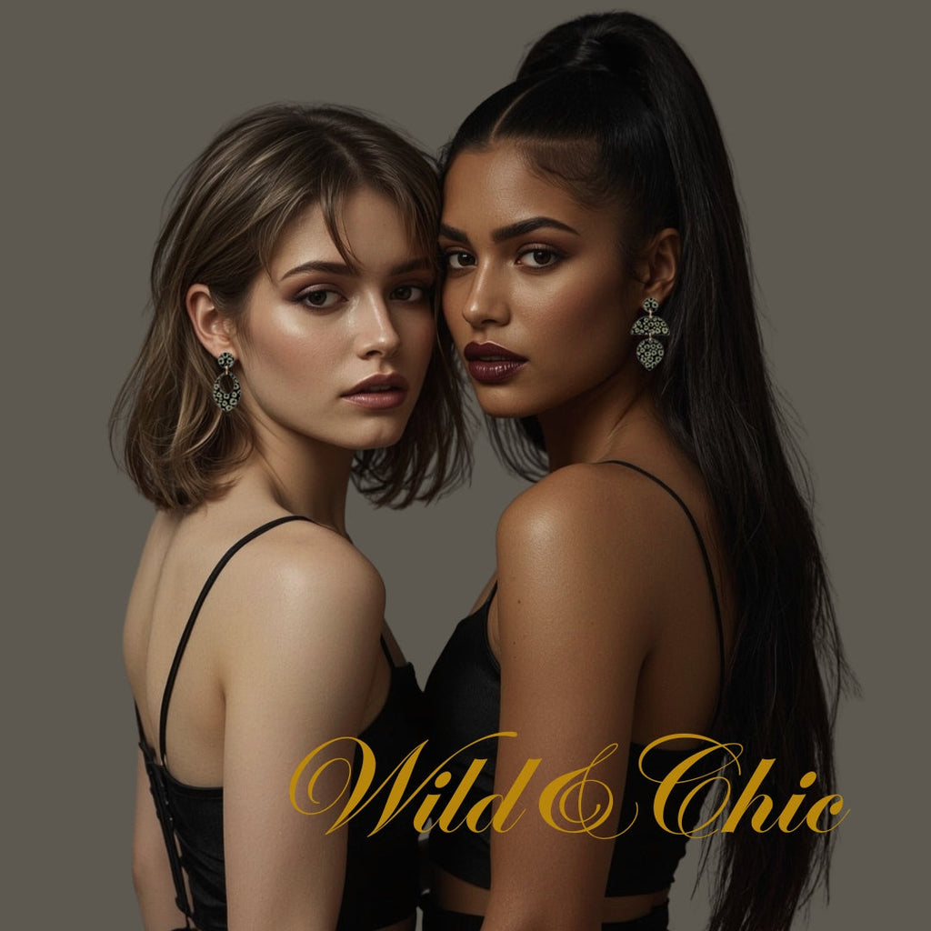 Maya Leopard Oorbellen - Midi-2