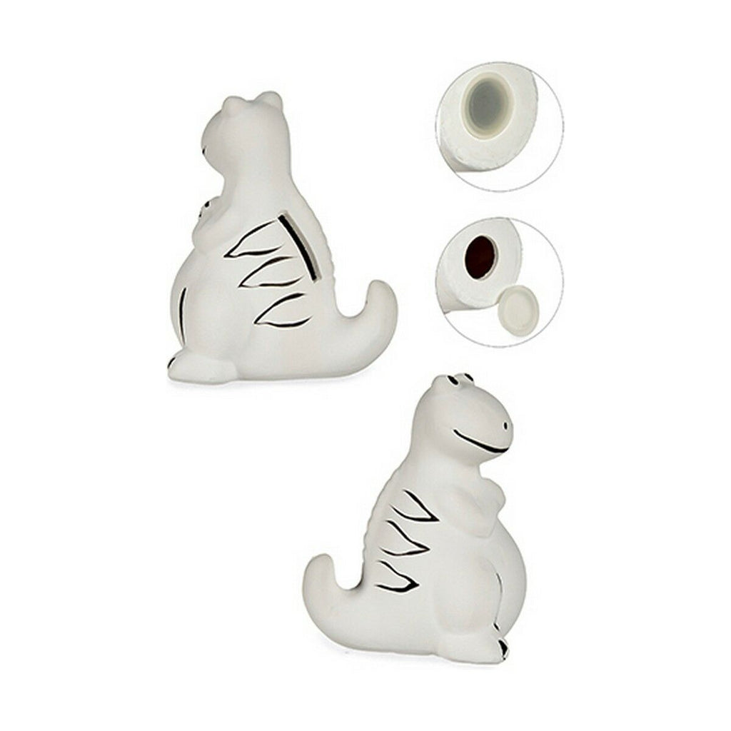 Paint Your Own Money Box Pincello BS435 BS435 Ceramic Dinosaur 8,5 x 13,2 x 11 cm 10 x 13,2 x 8 cm (12 Units)-1