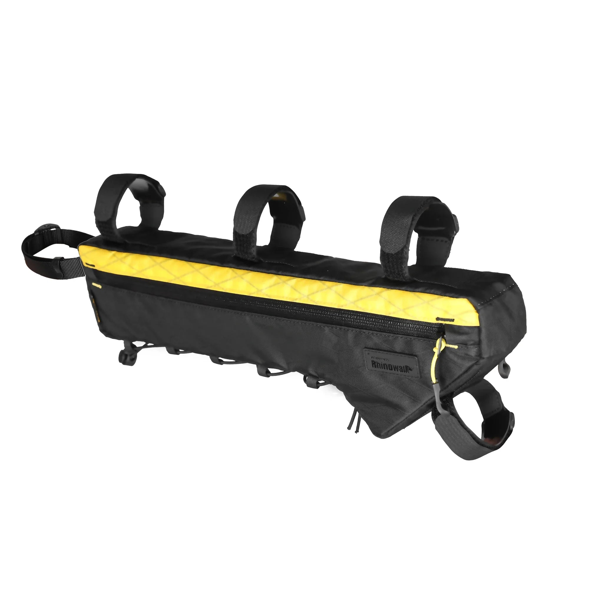 NNEOBA 2.4L Water-Resistant Triangle Frame Bag Crossbeam Pouch Yellow-0