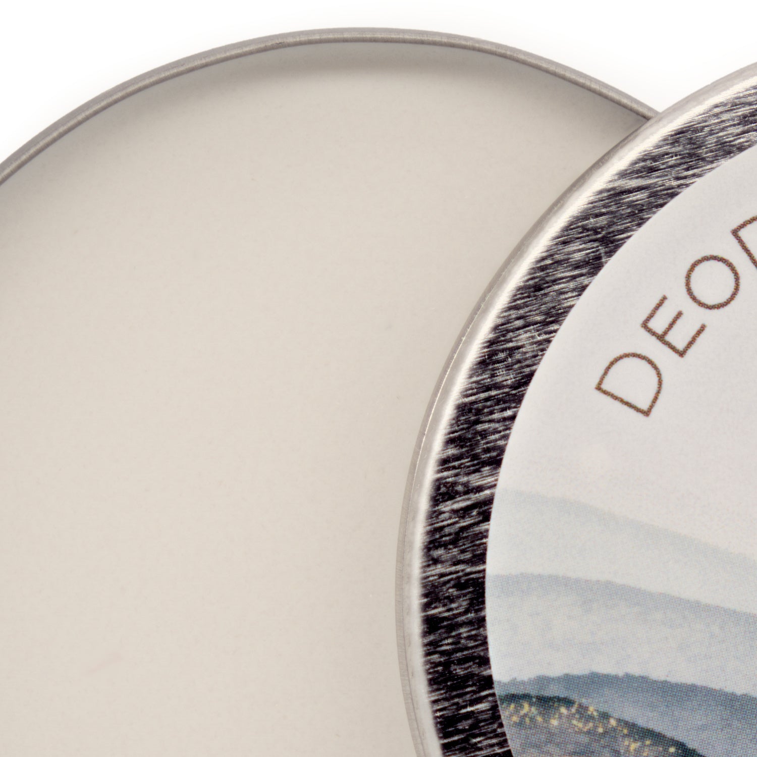 Deodorant cream in tin - No alcohol and aluminium - No added scent - Vegan-1